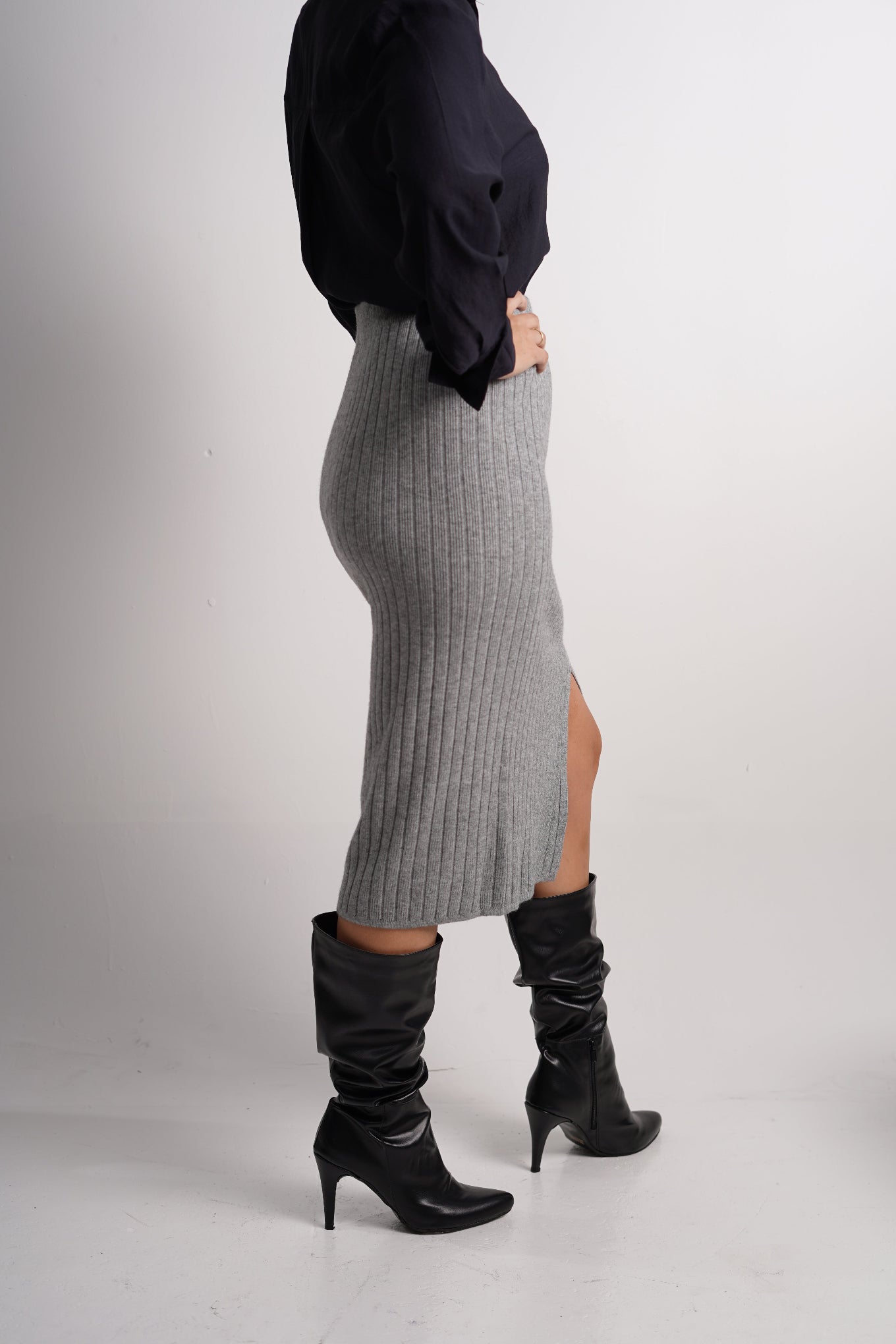 Pollera de lanilla GLACIAR