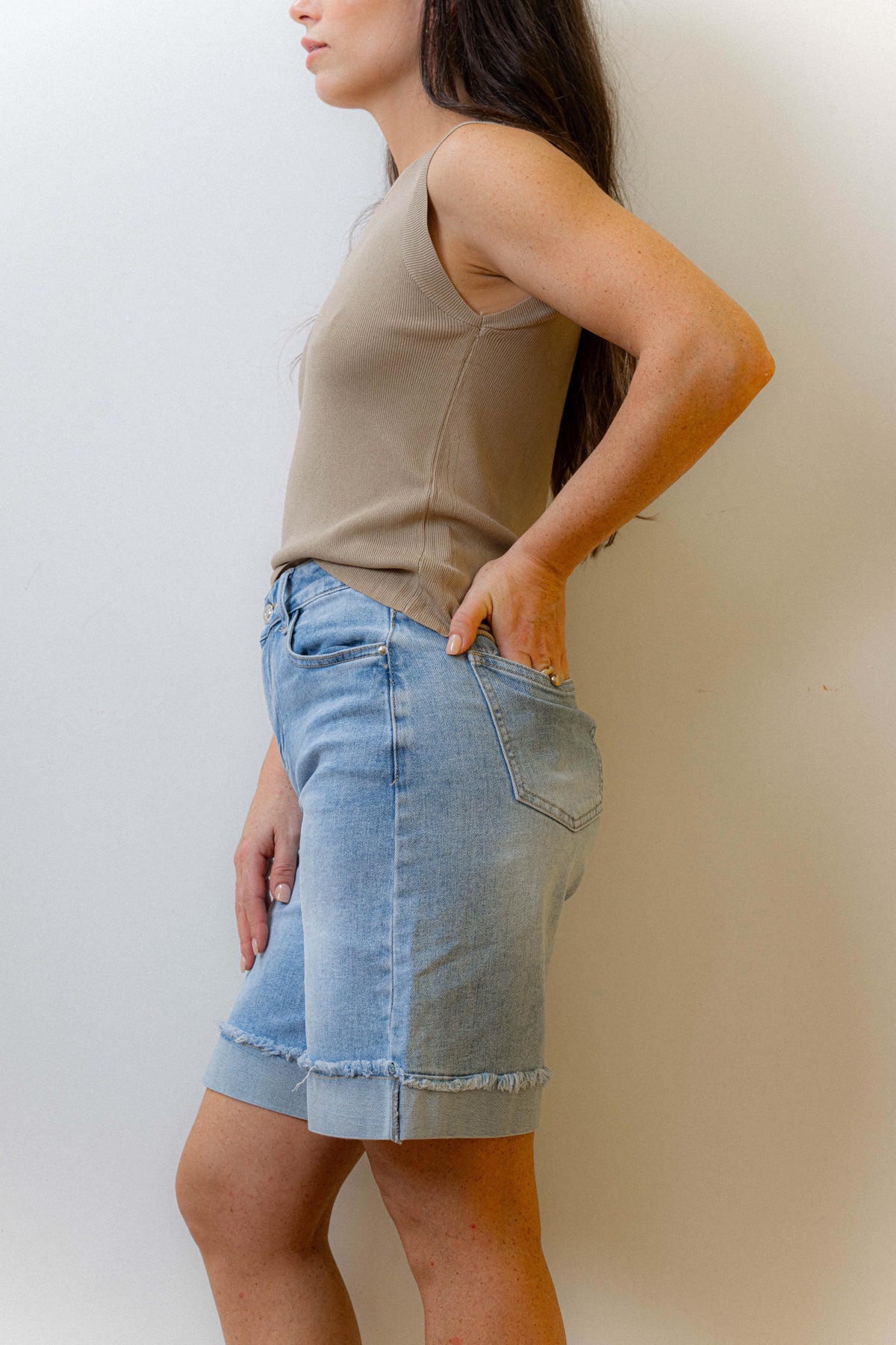 Bermuda denim ALBA