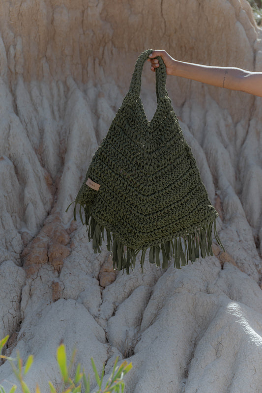 Bolso TIERRA en trapillo