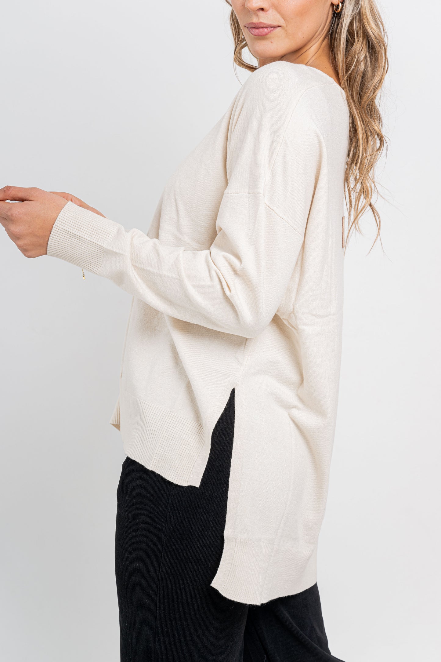 Sweater escote V TITANIA