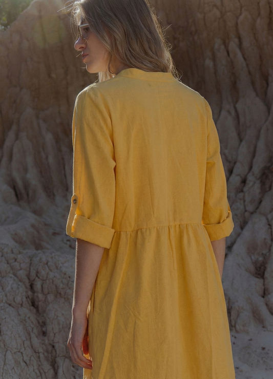 Vestido camisero corto JUANE