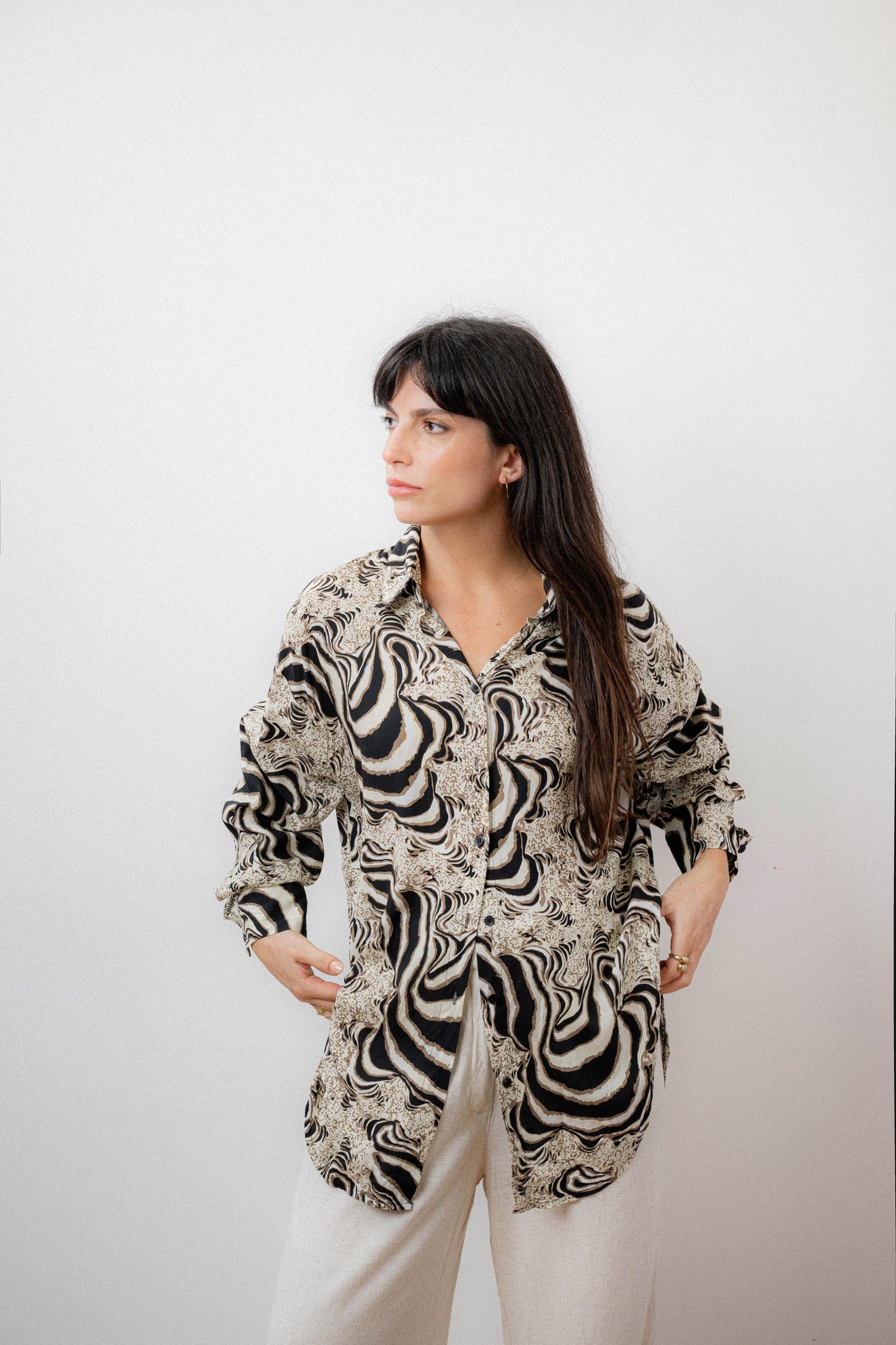 Camisa animal print BRUNA