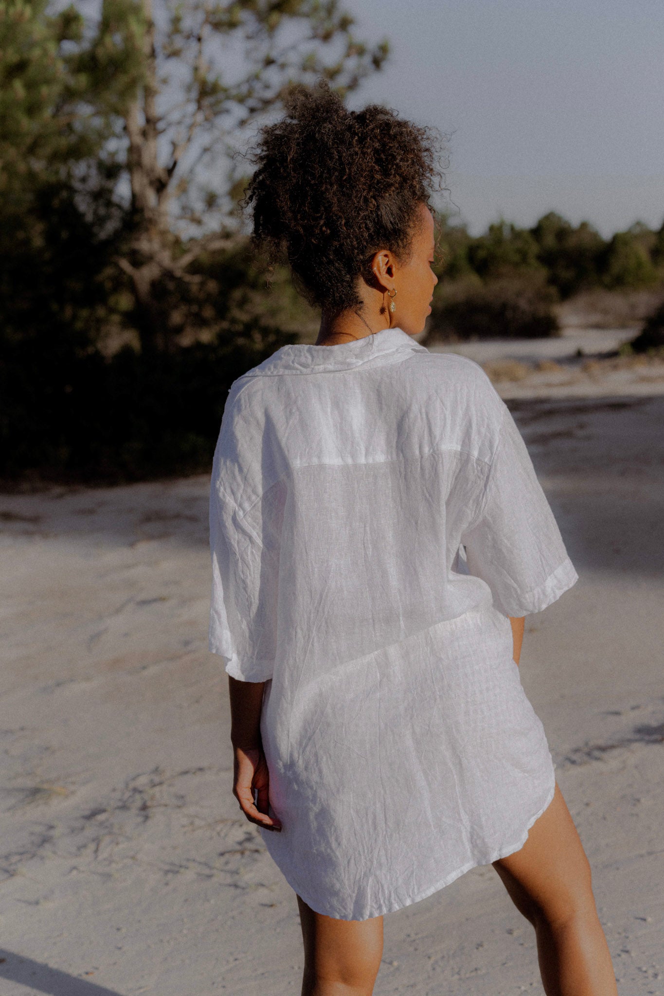 Camisa de lino GARDENIA