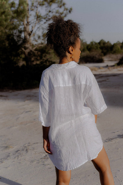 Camisa de lino GARDENIA