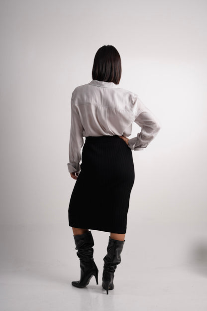 Pollera de lanilla GLACIAR