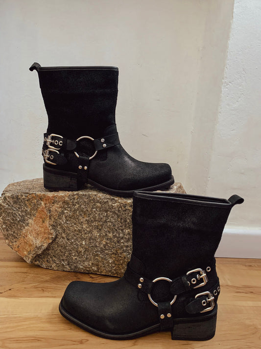 biker boots de cuero