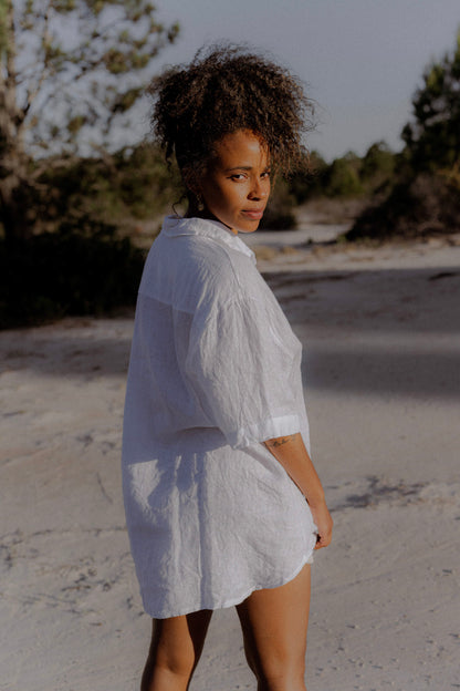 Camisa de lino GARDENIA