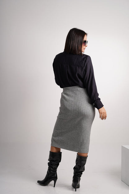 Pollera de lanilla GLACIAR