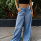 Jeans Denim Extra Wide TULUM | Tiro Alto y Calce Perfecto | BRAVA