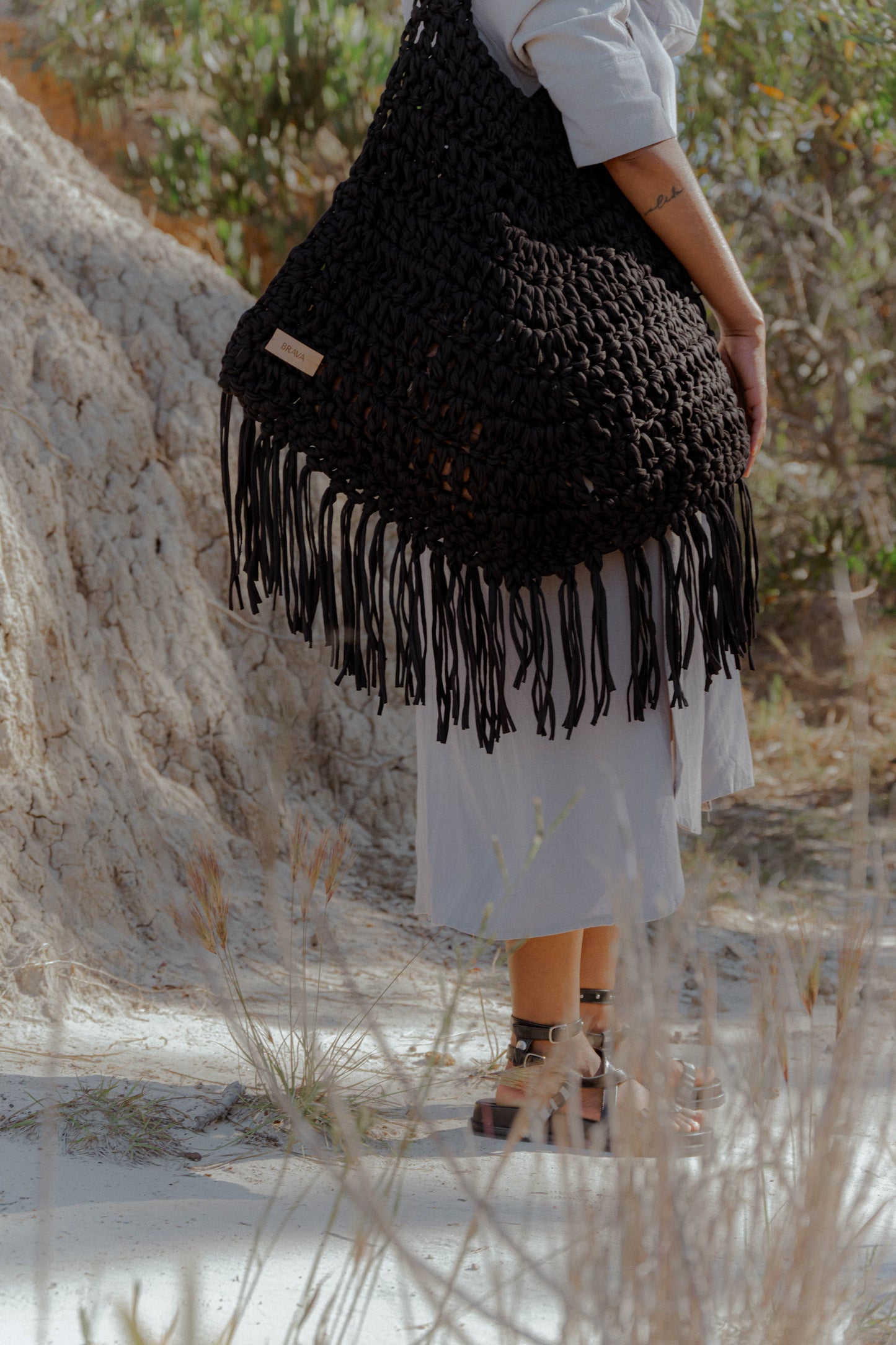 Bolso TIERRA en trapillo