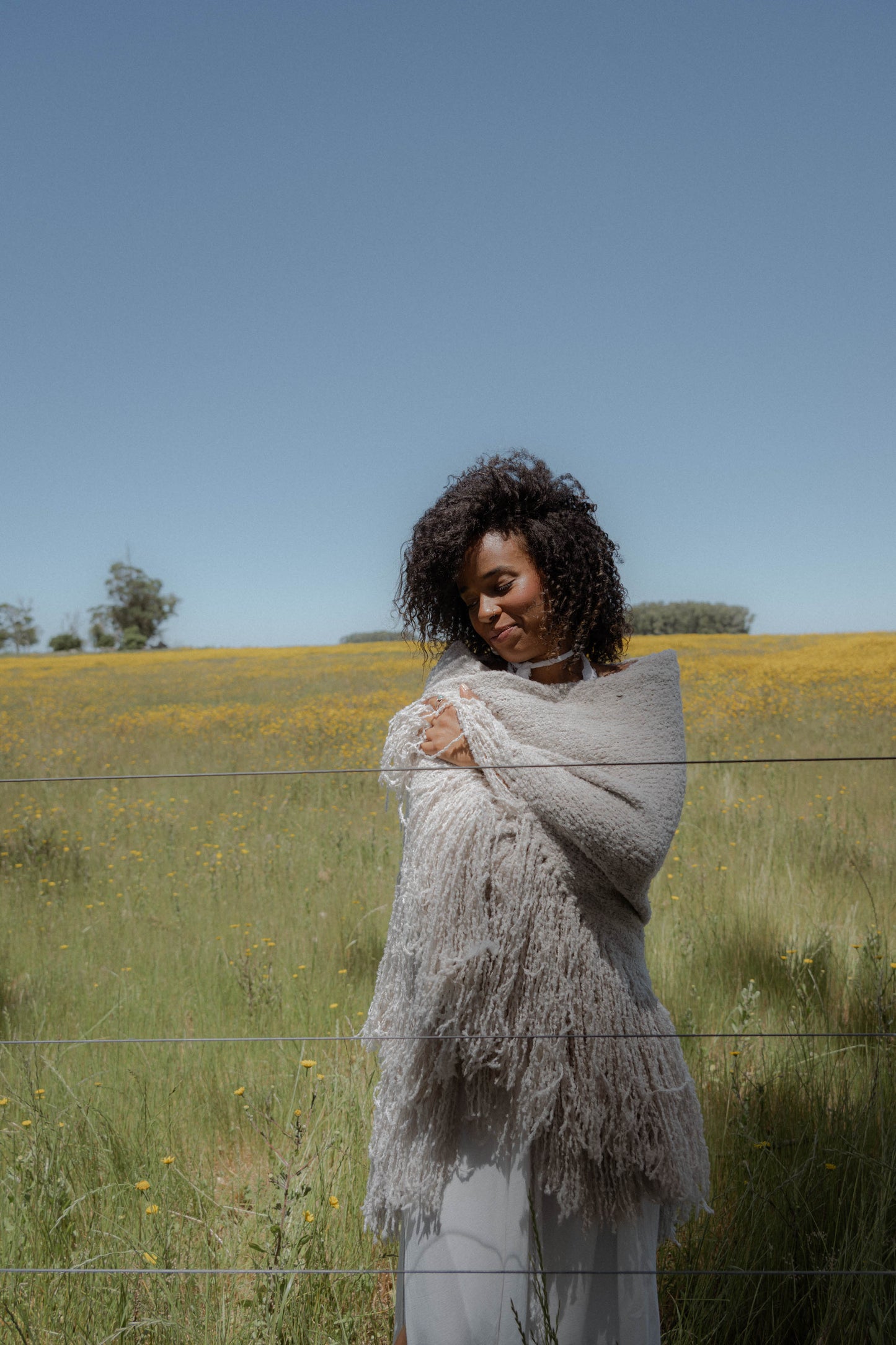 Ruana Triángulo PUMICE