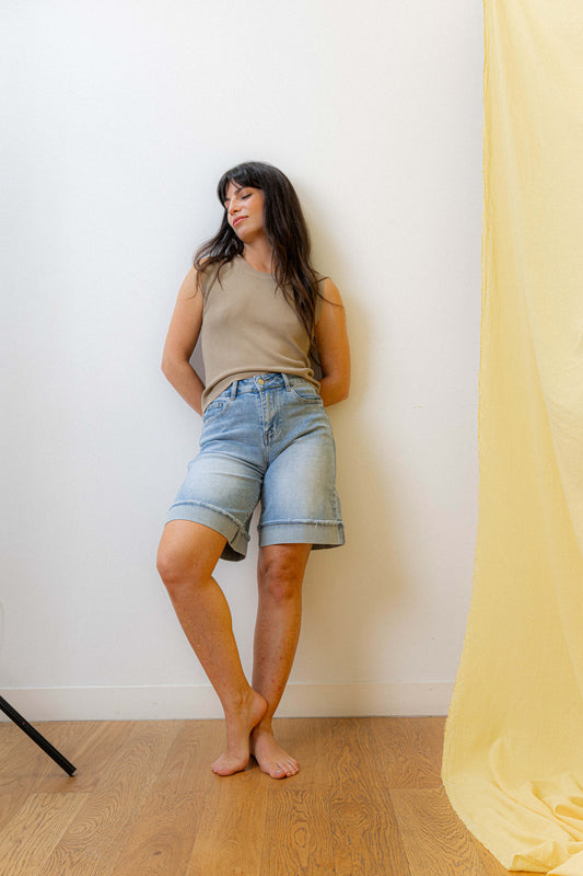 Bermuda denim ALBA