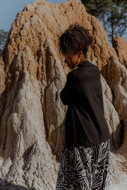 Blazer de lino RAÍZ