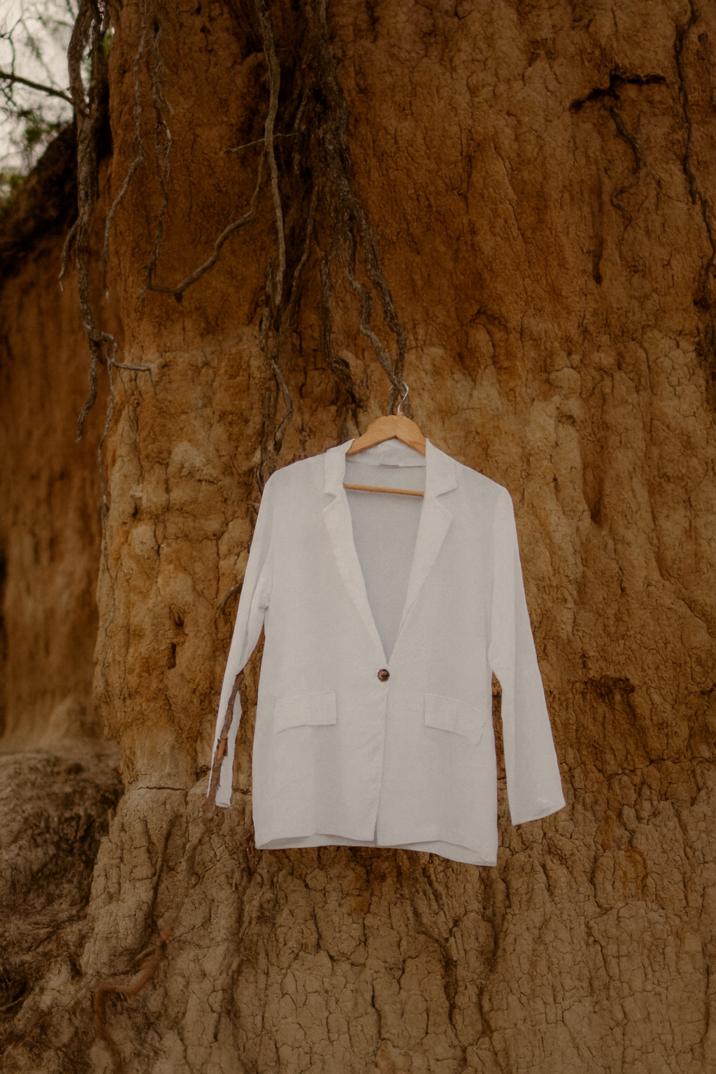 Blazer de lino RAÍZ