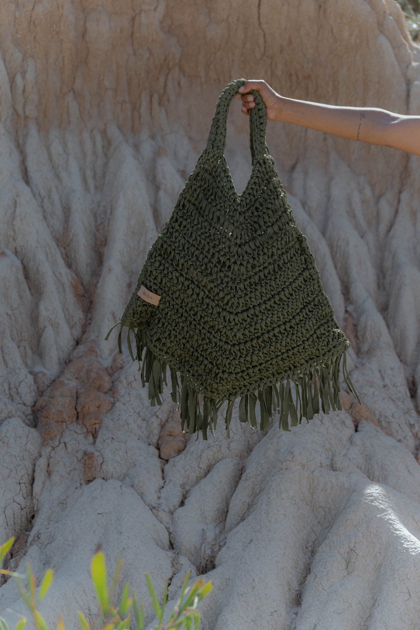 Bolso TIERRA en trapillo