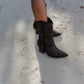 Bota texana con flecos AVANI