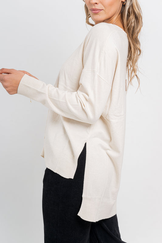 Sweater escote V TITANIA