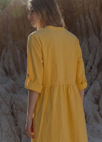 Vestido camisero corto JUANE