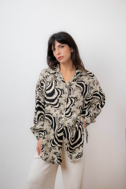 Camisa animal print BRUNA
