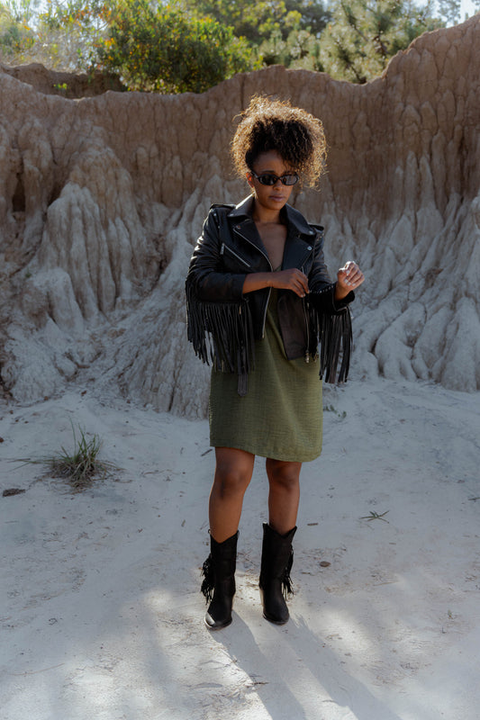 Campera de cuero LEDER