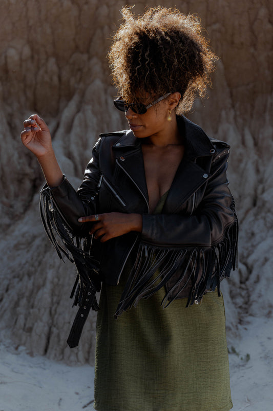 Campera de cuero LEDER