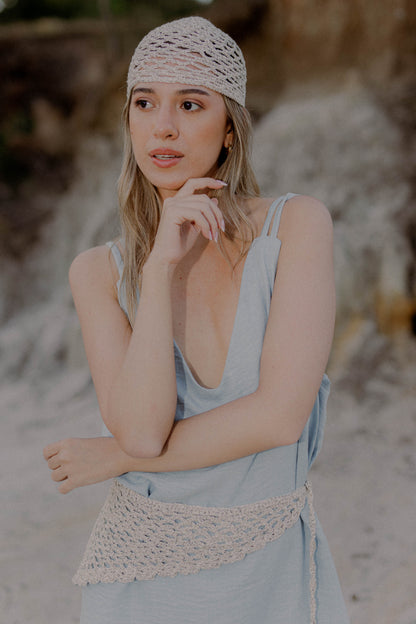 Casquete gorro tejido LUPE