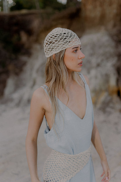 Casquete gorro tejido LUPE