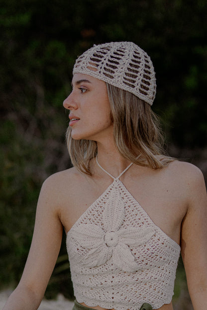 Casquete gorro tejido LUPE