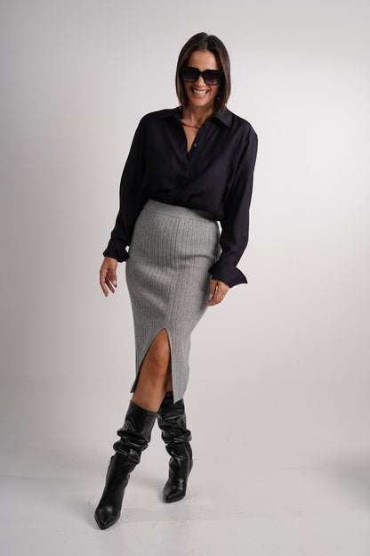 Pollera de lanilla GLACIAR