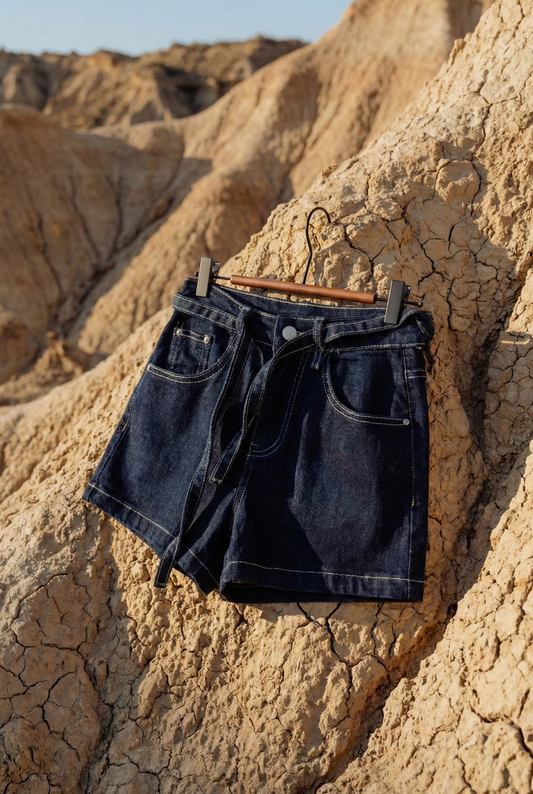 Short de jean elastizado OLIVIA