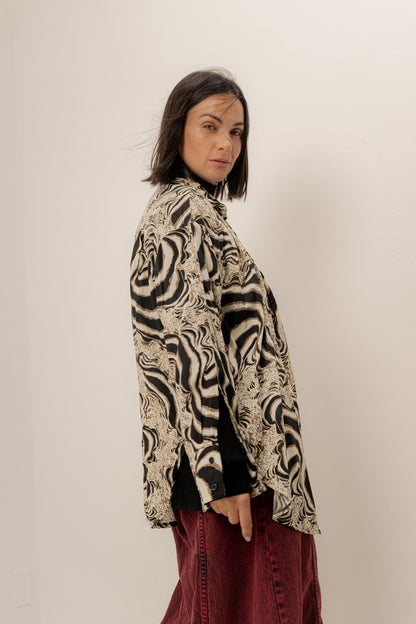 Camisa animal print BRUNA