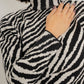 Sweater polera ZEBRA